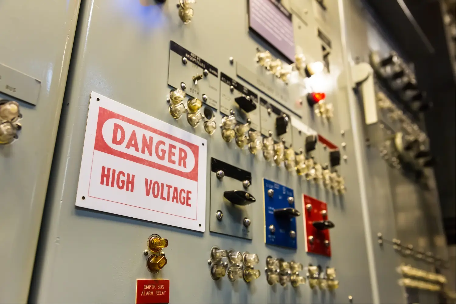 high voltage electrical box